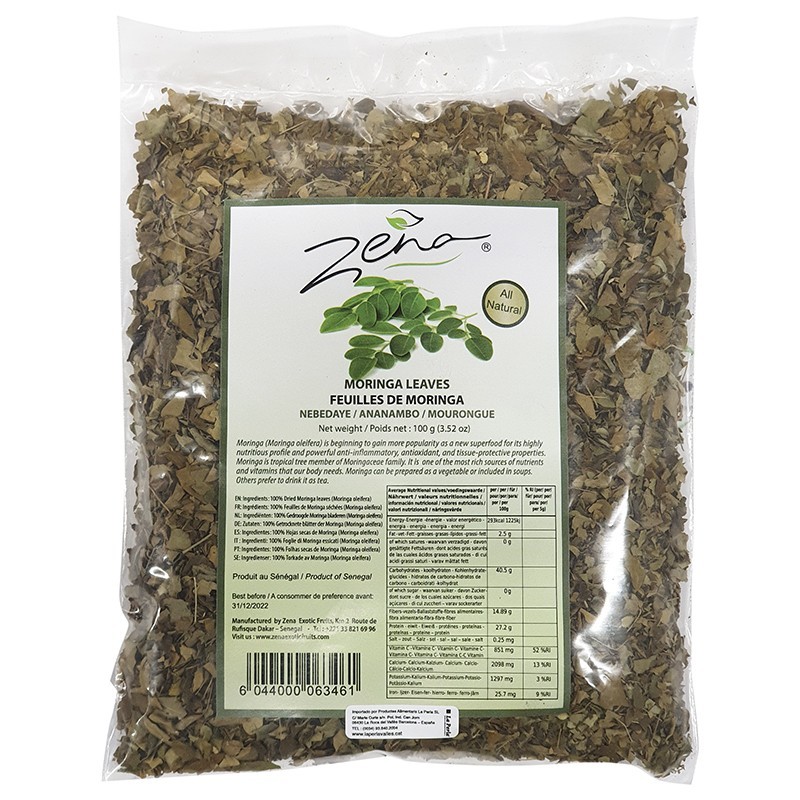 FEUILLE DE MORINGA - 100G