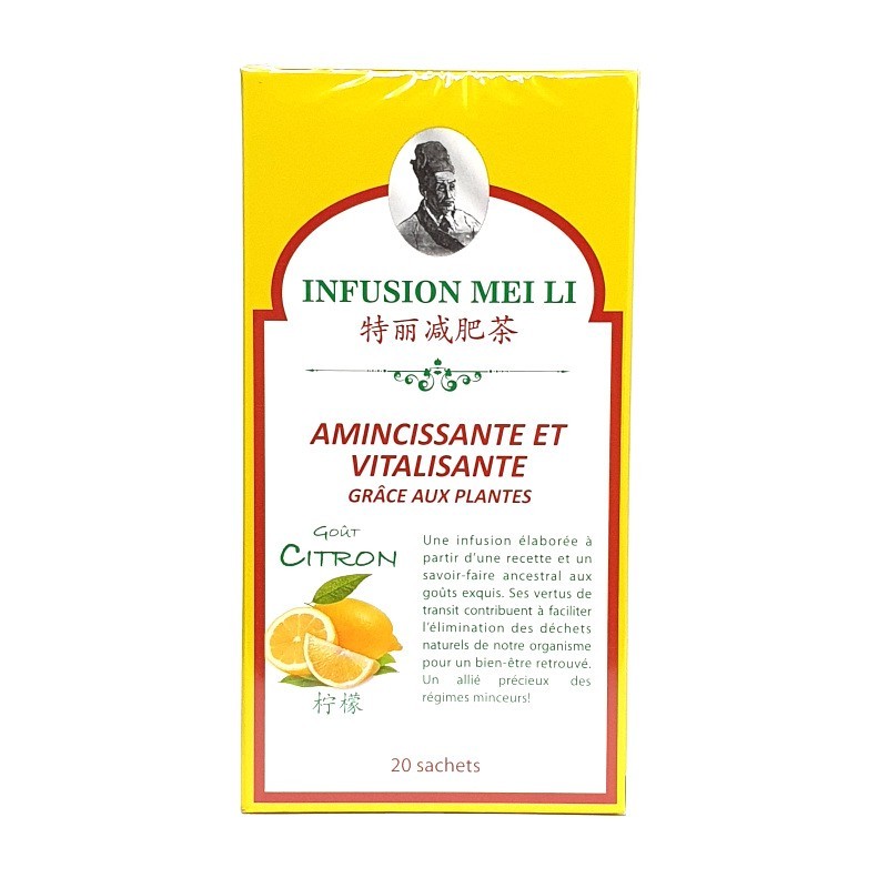 INFUSION MEILI CITRON 20 SACHETS X 1.5G