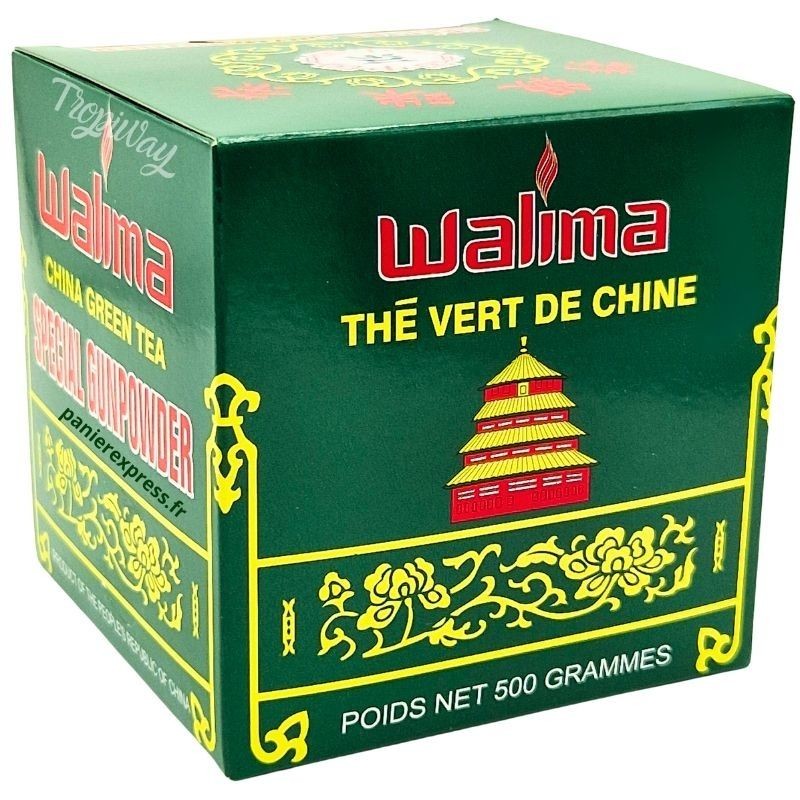 THÉ VERT EN GRAINS 500G | WALIMA
