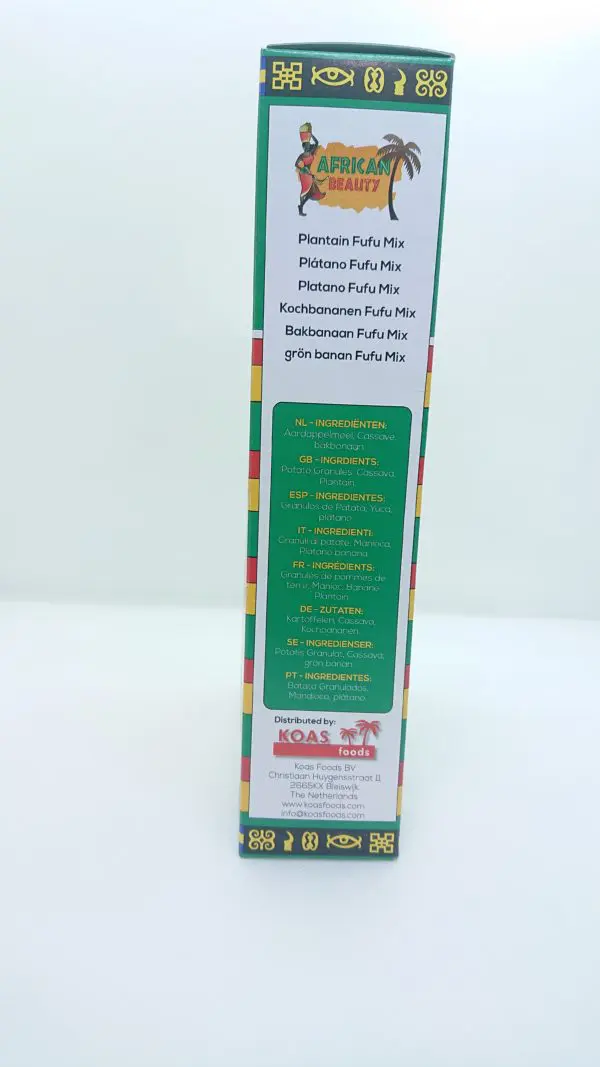 African beauty plantain